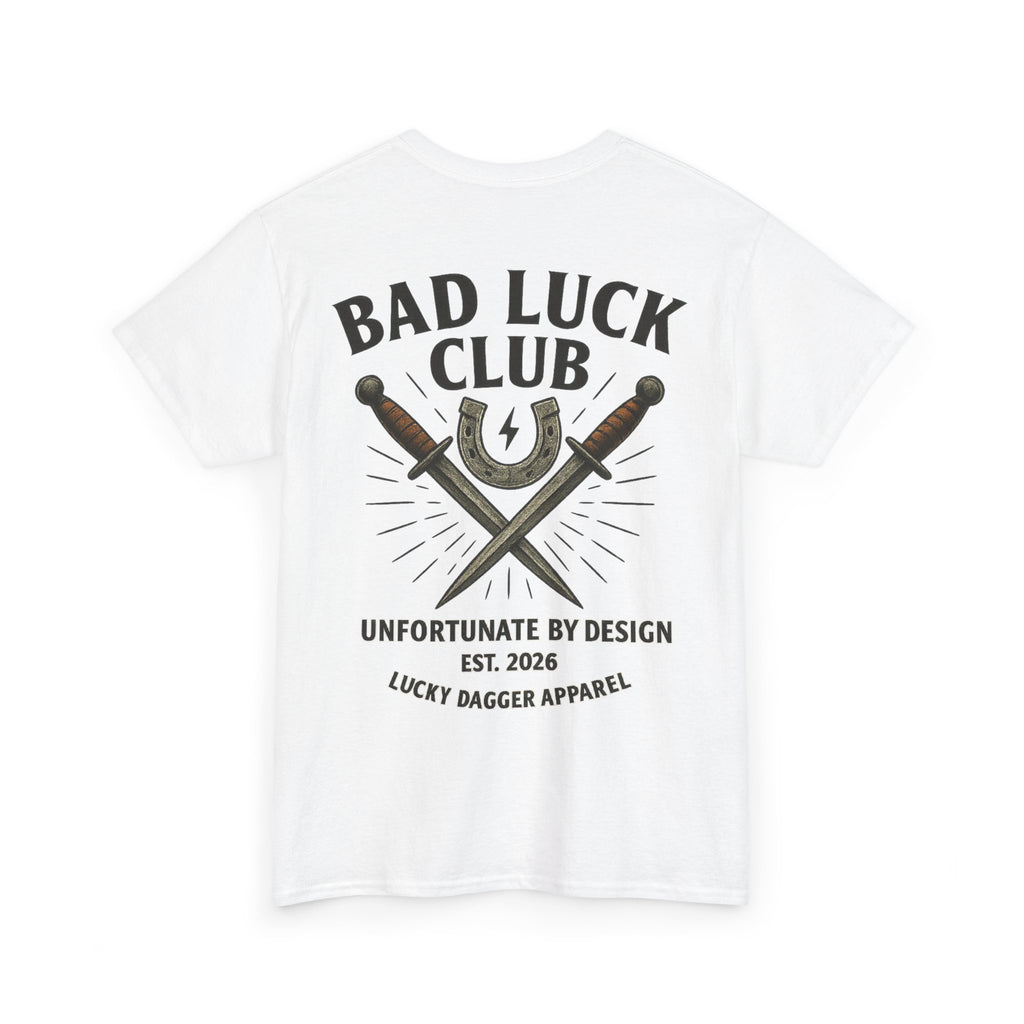 Bad Luck Dagger T-Shirt | Lucky Dagger Apparel