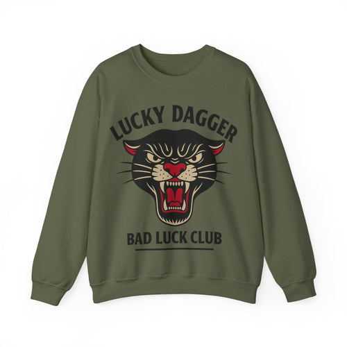 Bad Luck Club Crewneck Sweatshirt | Lucky Dagger Apparel