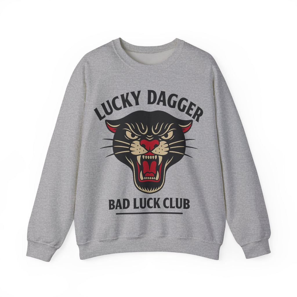 Bad Luck Club Crewneck Sweatshirt | Lucky Dagger Apparel