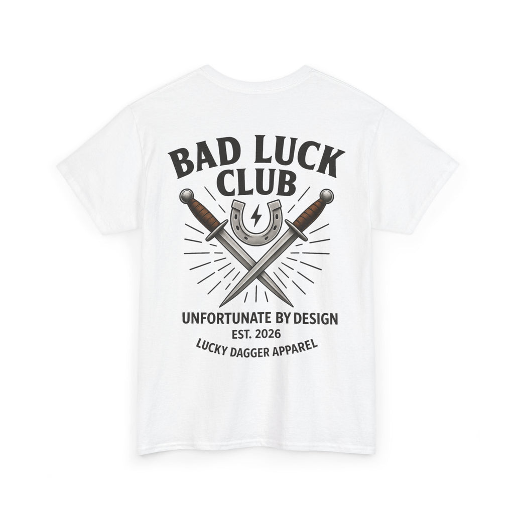 Bad Luck Dagger T-Shirt | Lucky Dagger Apparel