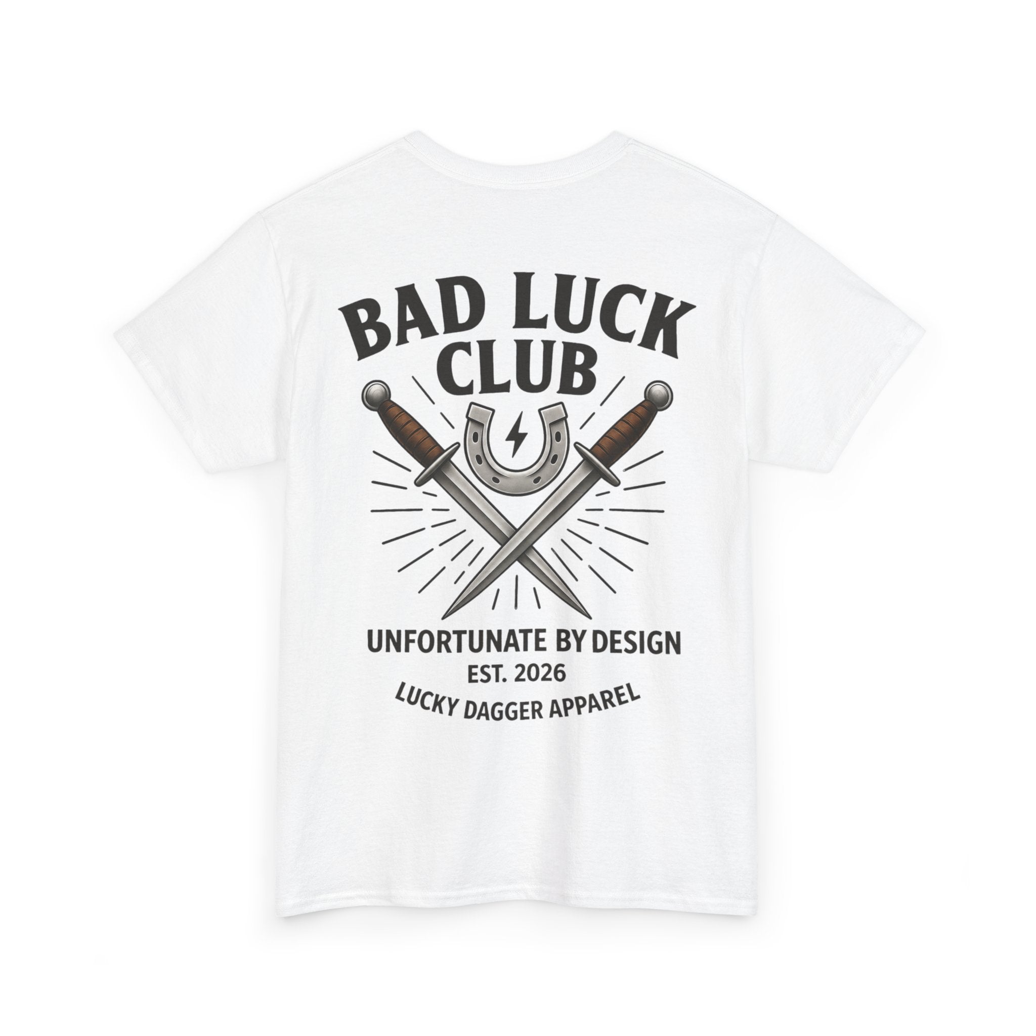 Bad Luck Dagger T-Shirt | Lucky Dagger Apparel