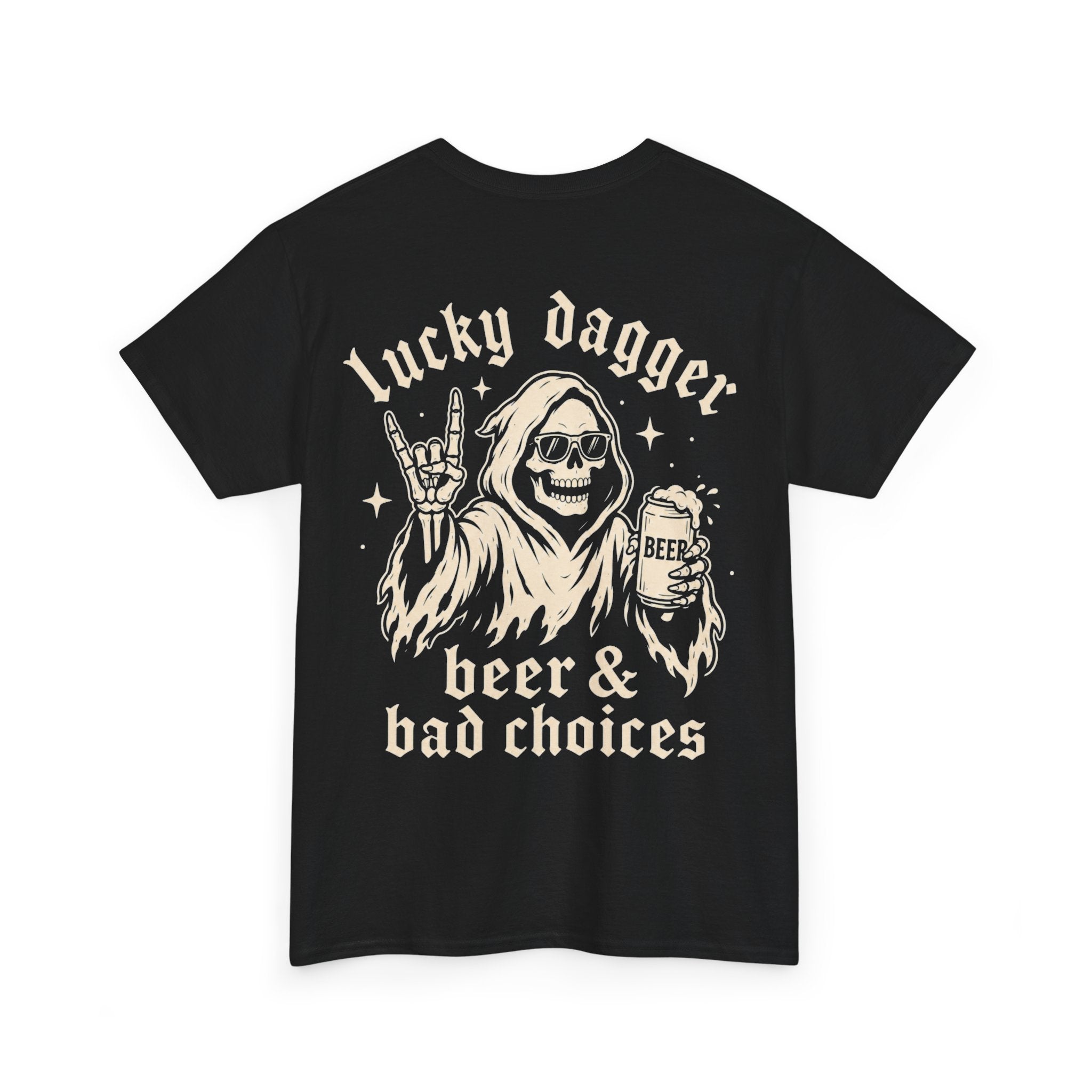 Beer & Bad Choices T-Shirt | Lucky Dagger Apparel